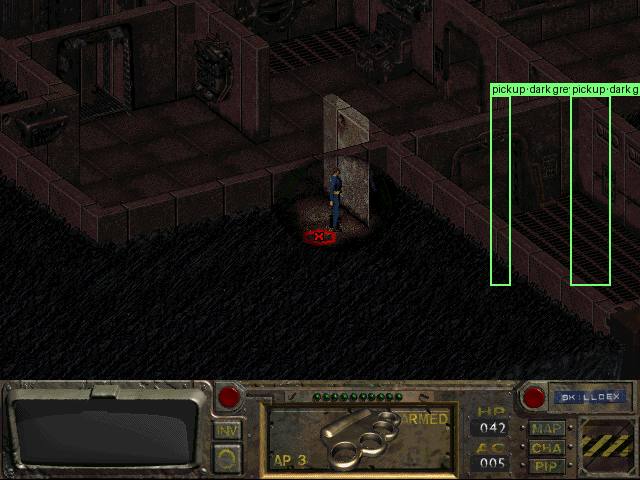 画面来自 Fallout（1997）